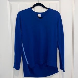 women’s blue ping golf sweater size medium